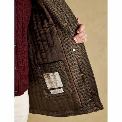 Roston Tweed Joules Womens Contemporary Fieldcoat Inside Detail