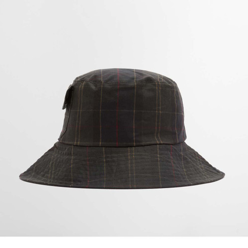 Barbour Womens Scarlet Tartan Bucket Hat