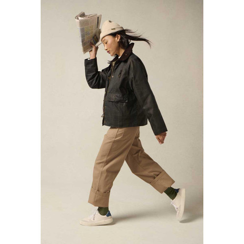 Barbour Women's Meryl Beanie lifestyle beige