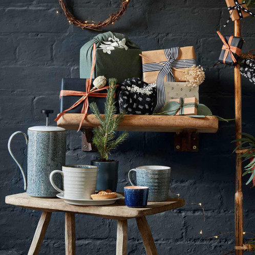 Denby Studio Grey Ridged Mug Lifestyle