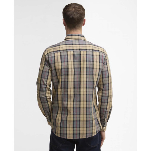 Barbour Mens Nelson Kenton Checked Tailored Shirt Back