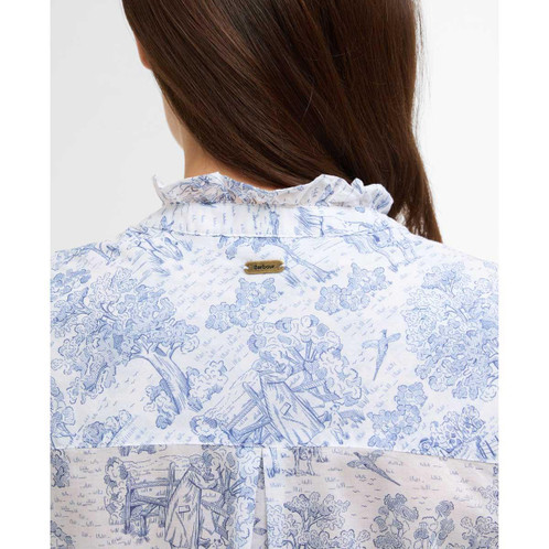Barbour Womens Wisteria Shirt Detail