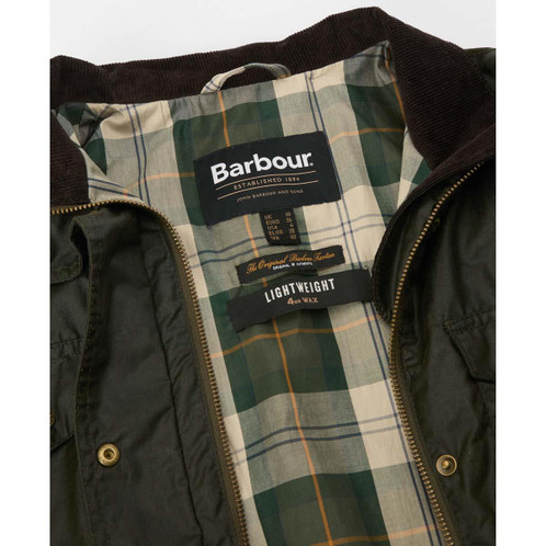 Barbour Womens Summer Sapper Wax Jacket Detail