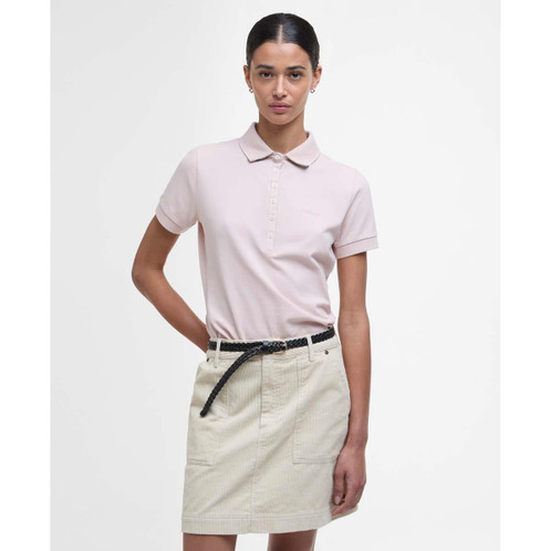 Primrose Pink Barbour Womens Portsdown Top Front