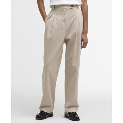 Mist Barbour Womens Verona Trousers Front