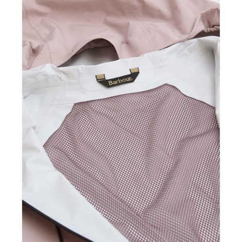 Gardenia/Fondant Barbour Womens Dovecragg Waterproof Jacket lining