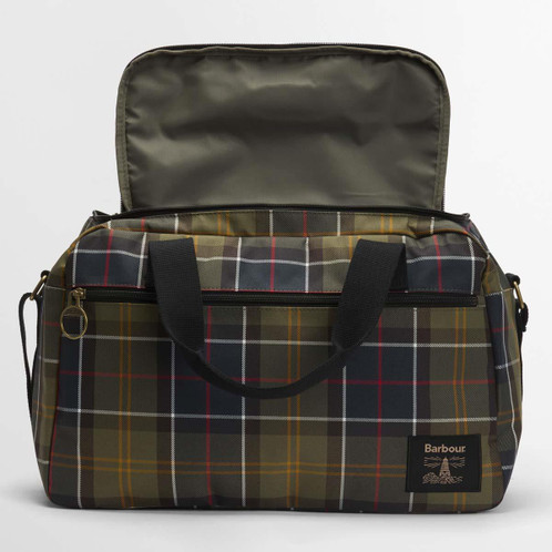 Torridon Tartan Flight Holdall pockets