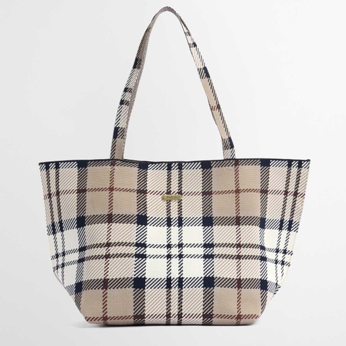 Barbour Layla Tartan Large Tote Bag back
