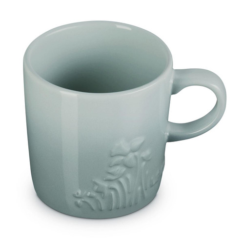 Le Creuset Stoneware Mug La Jardin Collection seasalt display