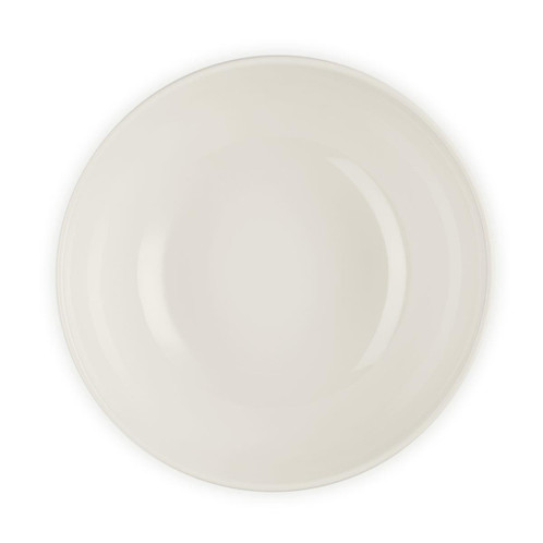 Le Creuset Stoneware Serving Bowl La Jardin Collection meringue