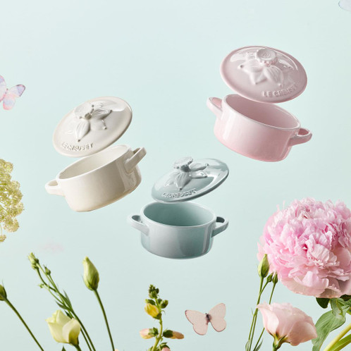  Le Creuset Stoneware Petite Casserole La Jardin Collection 