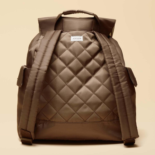 Mocha Joules Cambeck Nylon Rucksack Back
