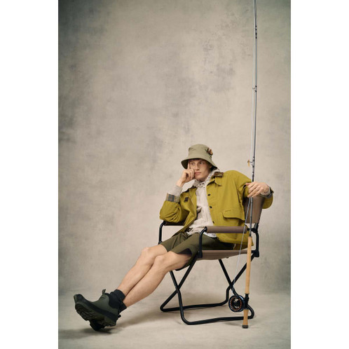 Mist Barbour Mens Tracker Showerproof Bucket Hat lifestyle2