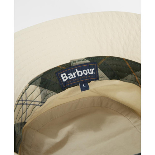 Mist Barbour Mens Tracker Showerproof Bucket Hat inner