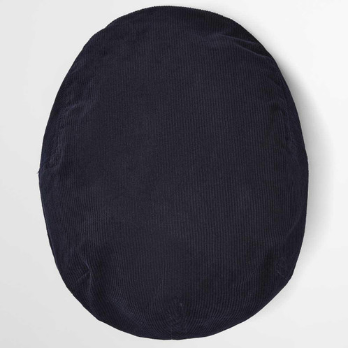 Navy Barbour Mens Bayfield Flat Cap top