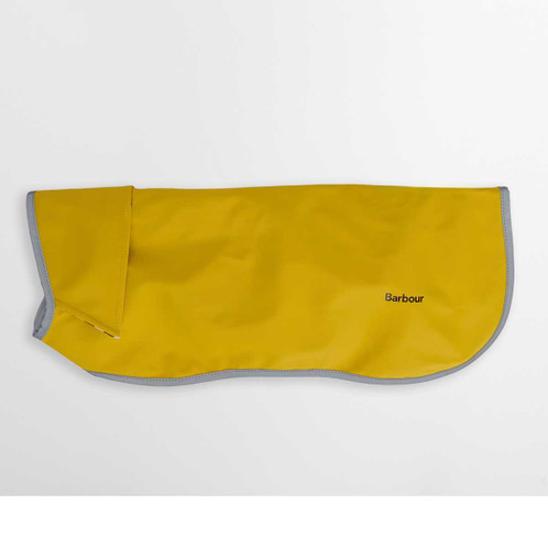 Limeade Barbour Evie Waterproof Dog Coat flat