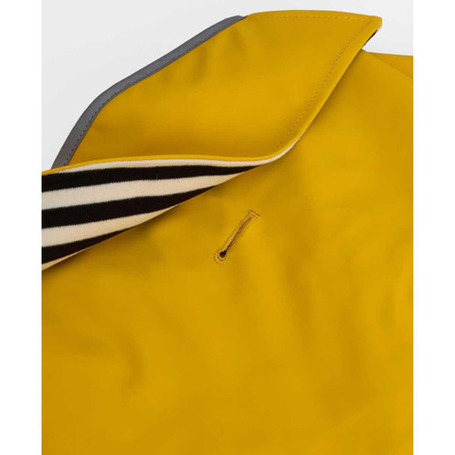 Limeade Barbour Evie Waterproof Dog Coat detail