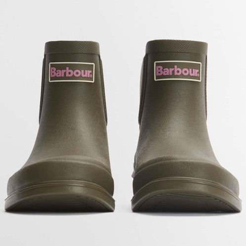 Olive Barbour Womens Abbeyfield Welly front