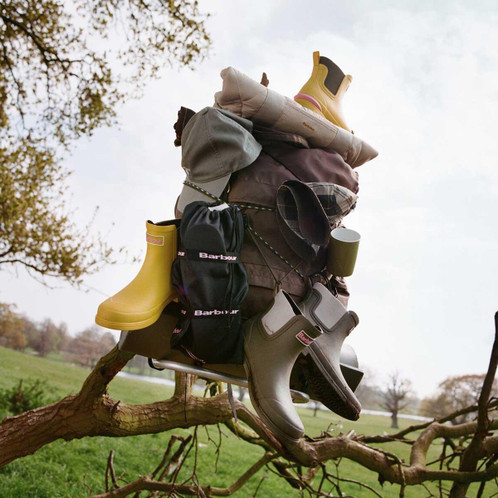 Olive Barbour Womens Abbeyfield Welly lifestyle4