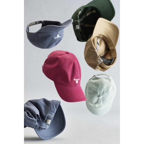 Beige Barbour Mens Bayfield Cord Cap lifetstyle