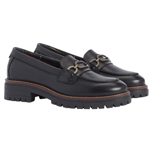 Black Barbour Maddie Loafer