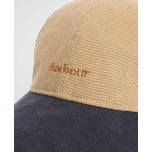 Navy Barbour Mens Langdale Cap brim