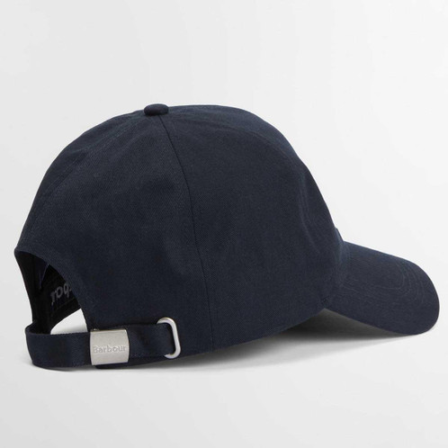 Navy Barbour Mens Campbell Sports Cap back