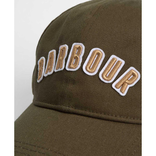 Uniform Green Barbour Mens Campbell Sports Cap logo