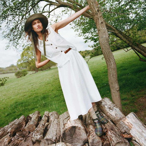 Dusky Green Barbour Kershope Hat lifestyle8