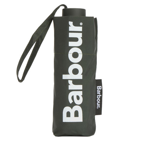 Barbour Green Barbour Logo Mini Umbrella