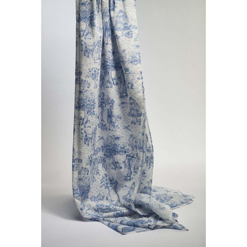 White Barbour Womens Wisteria Scarf shoot