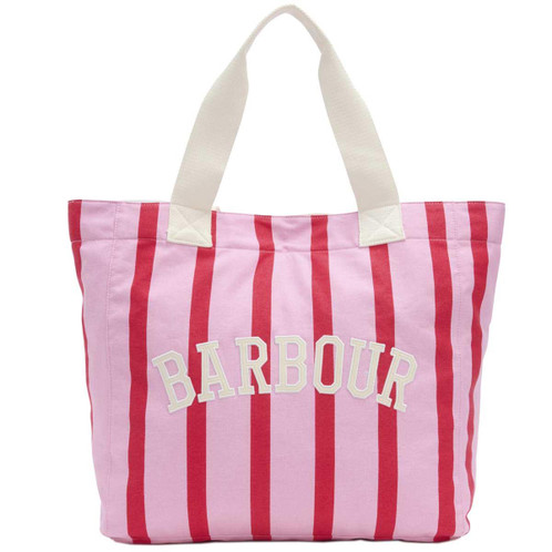 Cherry Blossom Barbour Emily Stripe Tote Bag