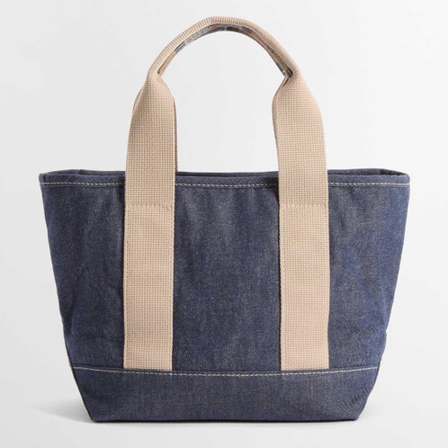 Indigo Barbour Mini Mya Denim Tote Bag back
