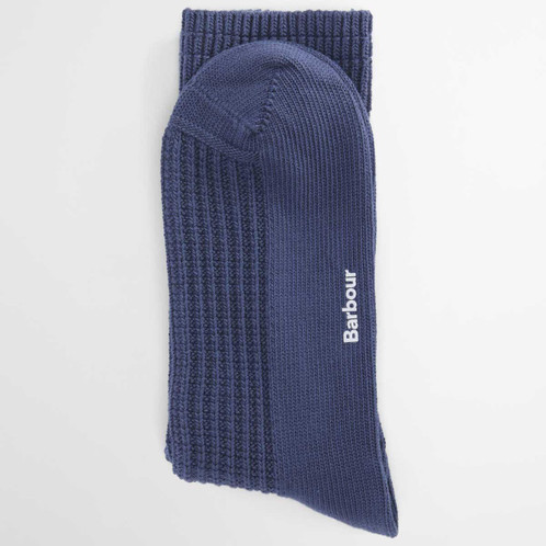 Graphite Barbour Eric Boot Sock folded