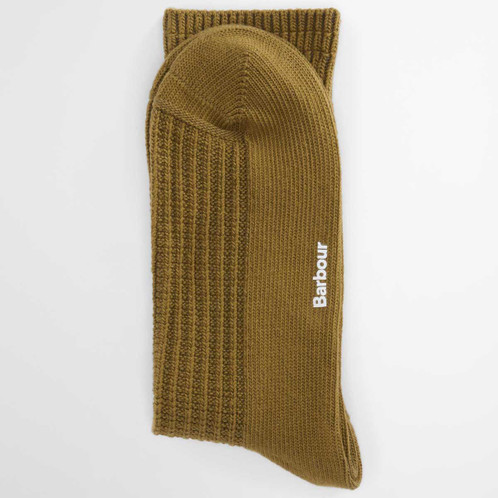 Seaweed Barbour Eric Boot Sock folded