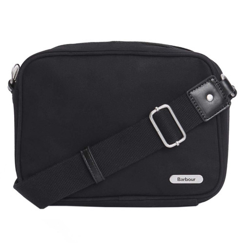 Black Barbour Womens Olivia Crossbody Bag front