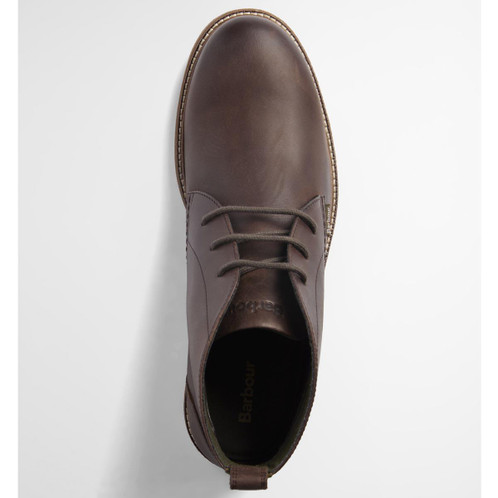 Dark Brown Barbour Kirkstone Desert Boot top