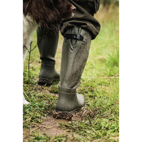 Pine Green Seeland Mens Hillside Flex Wellington Boots Lifestyle