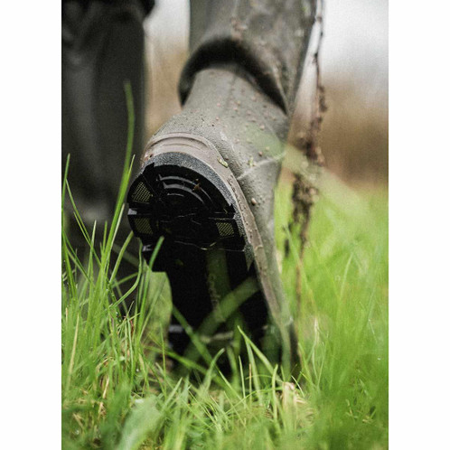 Pine Green Seeland Mens Hillside Flex Wellington Boots Lifestyle Outsole