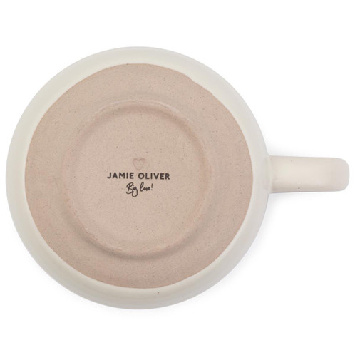 Jamie Oliver Big Love Cosy Cuppa White Bottom