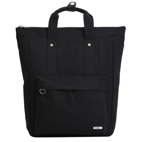 Black Barbour Womens Olivia Backpack