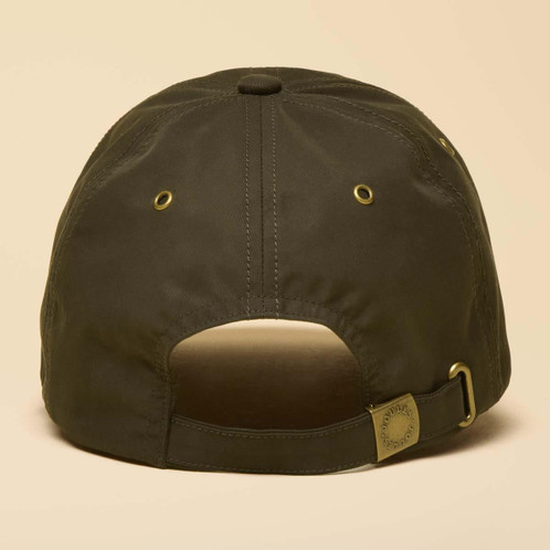 Green Joules Mens Daley Wax Baseball Cap Back