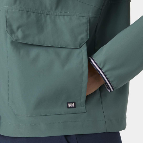 Opal Green Helly Hansen Womens Positano Light Jacket pocket
