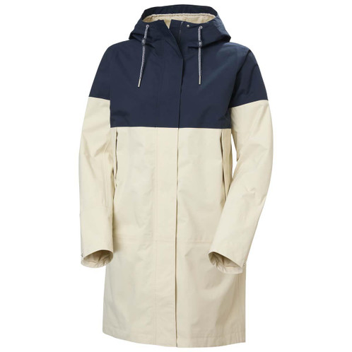 Cream Helly Hansen Womens Koster Rain Coat