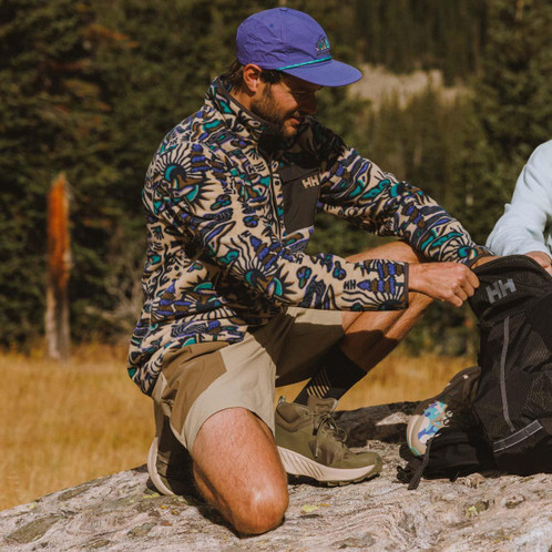 Utility Green/Khaki Helly Hansen Awe Hiker Mid HT lifestyle2