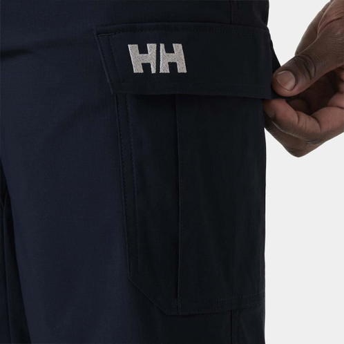 Navy Helly Hansen Mens HH QD 11" Cargo Shorts pocket2