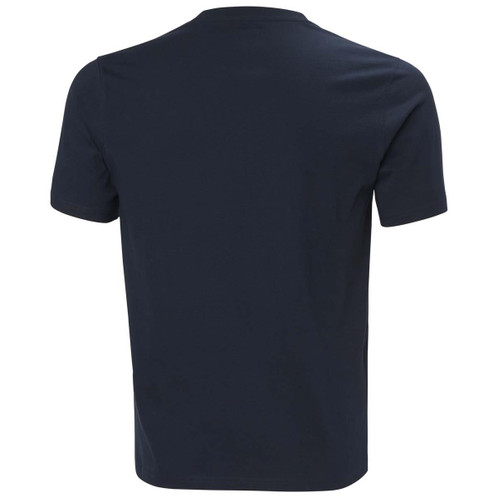 Navy Helly Hansen Mens Hudson T-Shirt back2
