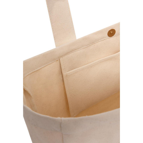 Ecru Racing Green Holland Cooper Womens Essential Tote Bag Interior Detail