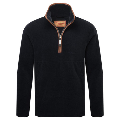 Gunmetal Schoffel Berkeley 1/4 Zip Fleece