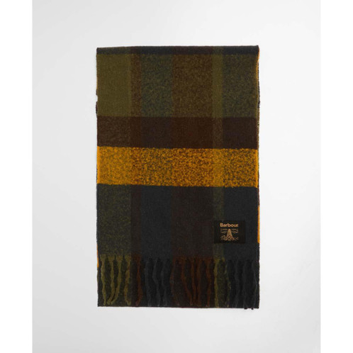 Classic Barbour Mens Westerdale Beanie & Scarf Gift Set Scarf